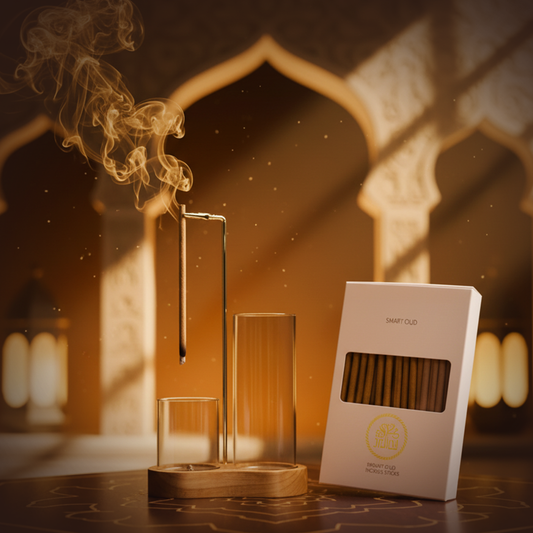 Smart Oud sticks 6 mm with incense burner