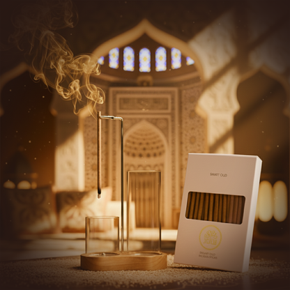 Smart Oud sticks 6 mm with incense burner