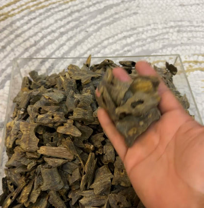 قطع العود الصيني الغطاس في اليد